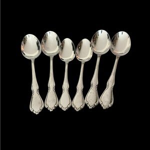 VTG Oneidacraft CHATEAU Deluxe Stainless Steel Mixed Lot Tablespoons Teaspoons